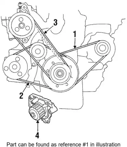 HONDA 31110PR4A05