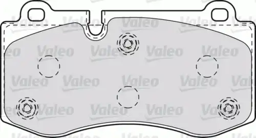 Тормозные колодки дисковые VALEO 598995