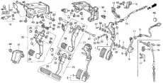 датчик стоп сигнала Hond 35350SE0A03 HONDA