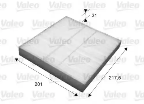 Салонный фильтр VALEO 715631