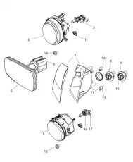Фара JEEP 05182552AE