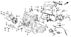 датчик включения вентилятора Hond 37760PM3003 HONDA