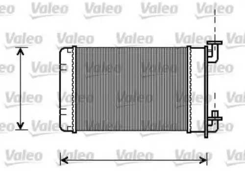 Радиатор печки VALEO 812238
