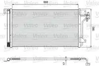 Радиатор кондиционера (конденсатор) VALEO 814015