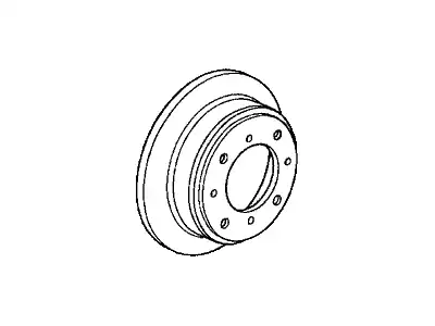 Тормозной диск HONDA 42510SM4950