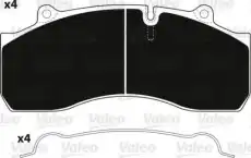 Тормозные колодки дисковые VALEO 882251