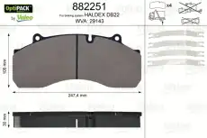 Тормозные колодки дисковые VALEO 882251