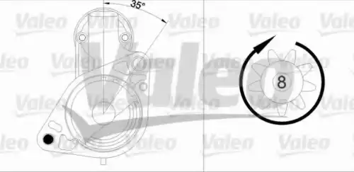 Стартер VALEO 455985
