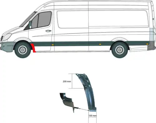 Крыло KLOKKERHOLM 3547331