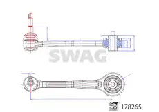 Рычаг подвески SWAG 33 10 4444