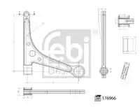Рычаг подвески FEBI 176966