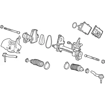 Рулевая рейка GM 85140548