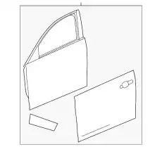 F-DOOR 84961068 GM