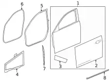 F-DOOR 84961069 GM