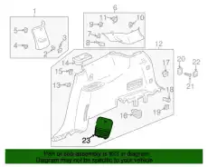 F-DOOR 85135293 GM