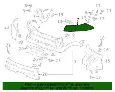 F-FASCIA 84845938 GM