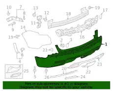 F-FASCIA 85169512 GM