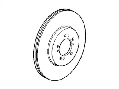 Тормозной диск HONDA 45251SP0E00