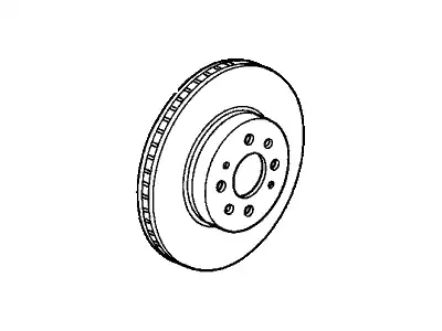 Тормозной диск HONDA 45251SK7A10