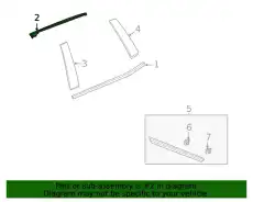 F-MOLDING 84988671 GM