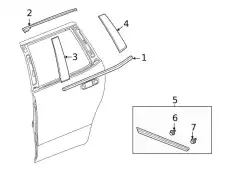 F-MOLDING 84988671 GM