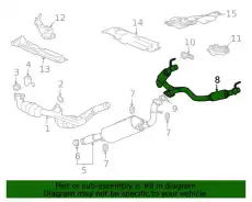 F-MUFFLER 84964234 GM