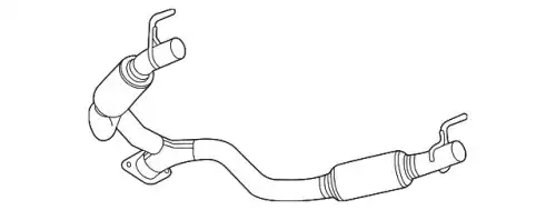 F-MUFFLER 84964234 GM