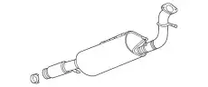 F-MUFFLER 84964236 GM