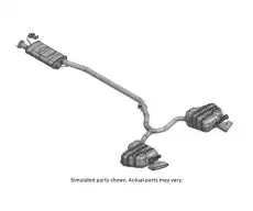 F-MUFFLER 84997140 GM