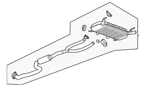F-MUFFLER 85120349 GM