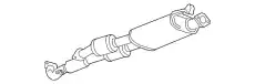 F-MUFFLER 85132449 GM