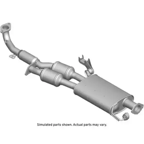 F-MUFFLER 85132449 GM