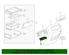 F-RECEPTACLE 85105966 GM