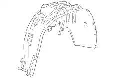 Подкрылок GM 84865960