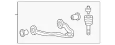 Рычаг подвески GM 84735902