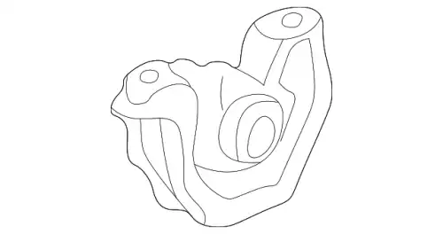 Подушка крепления двигателя HONDA 50842SR3984