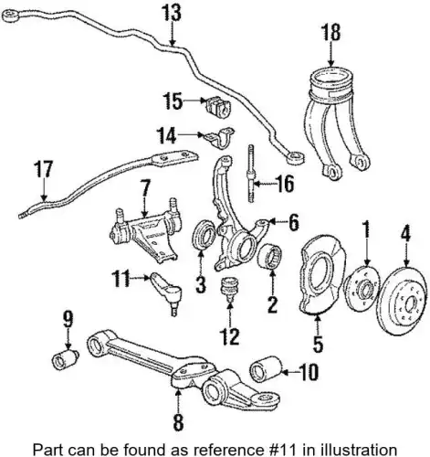 Шаровая опора HONDA 51270SF1003