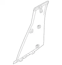 МОЛДИНГ ДВЕРИ 83270R0010 KIA
