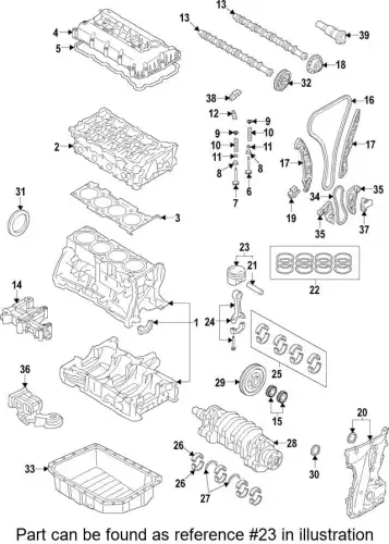 234102S011 PISTON & PIN & SNAP RING ASSY KIA