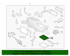 Салонный фильтр JAGUAR T2H54544