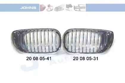 Решетка радиатора JOHNS 200805-31