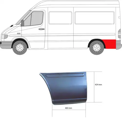 Боковина 3546604 KLOKKERHOLM