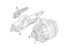 генератор !100/180A \BMW 12 31 7 540 990