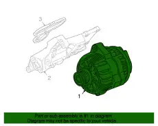 генератор !100/180A \BMW 12 31 7 524 972