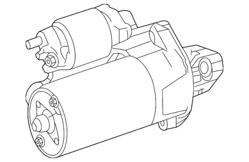 Стартер MB 278 906 08 00