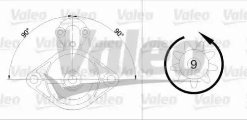 Генератор VALEO 455601
