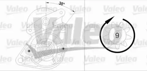 Хомут глушителя VALEO 455638