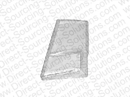 Стекло фары DSS 208485