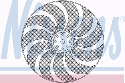 Fan assembly 85619 NISSENS