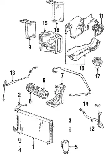 Компрессор, кондиционер 357820803A VAG